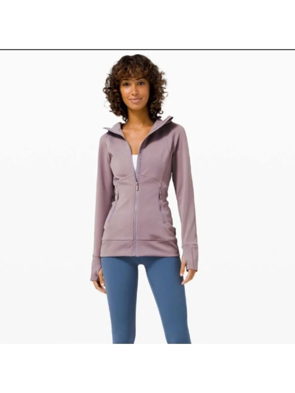 Lululemon Day Maker Full Zip Hoodie Lunar Rock